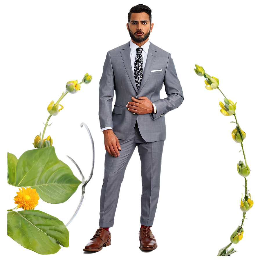 Trendy Man Suit Png 05242024