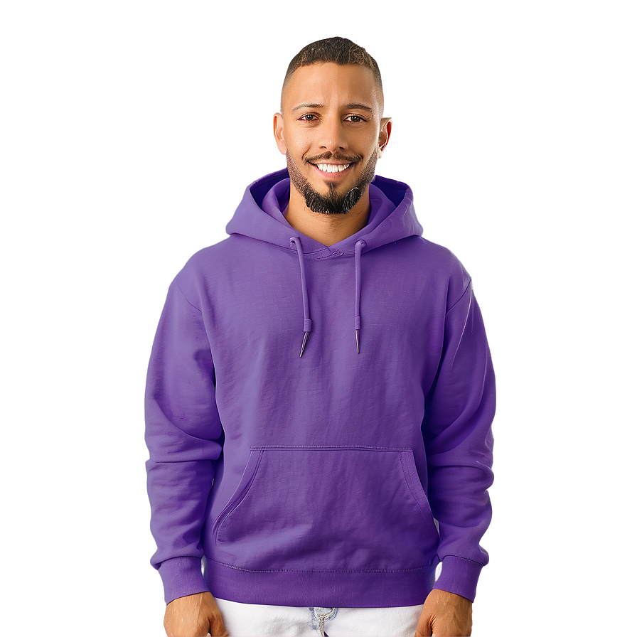 Trendy Purple Hoodie Illustration Png 06292024