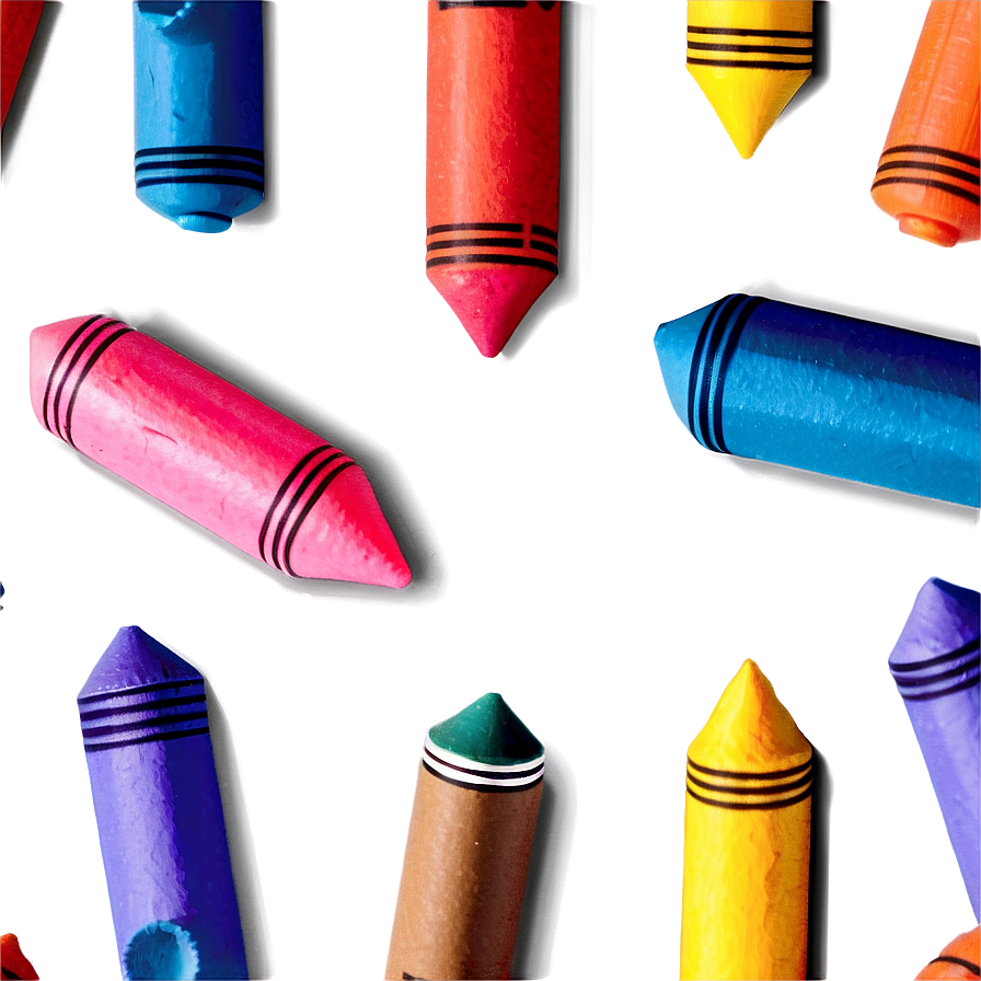 Triangle Crayons Png Nxj82