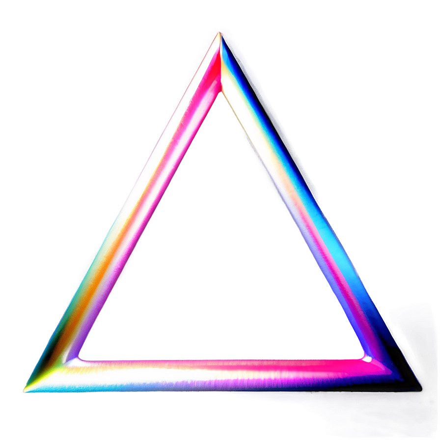 Triangle Shadow Effect Png 05042024