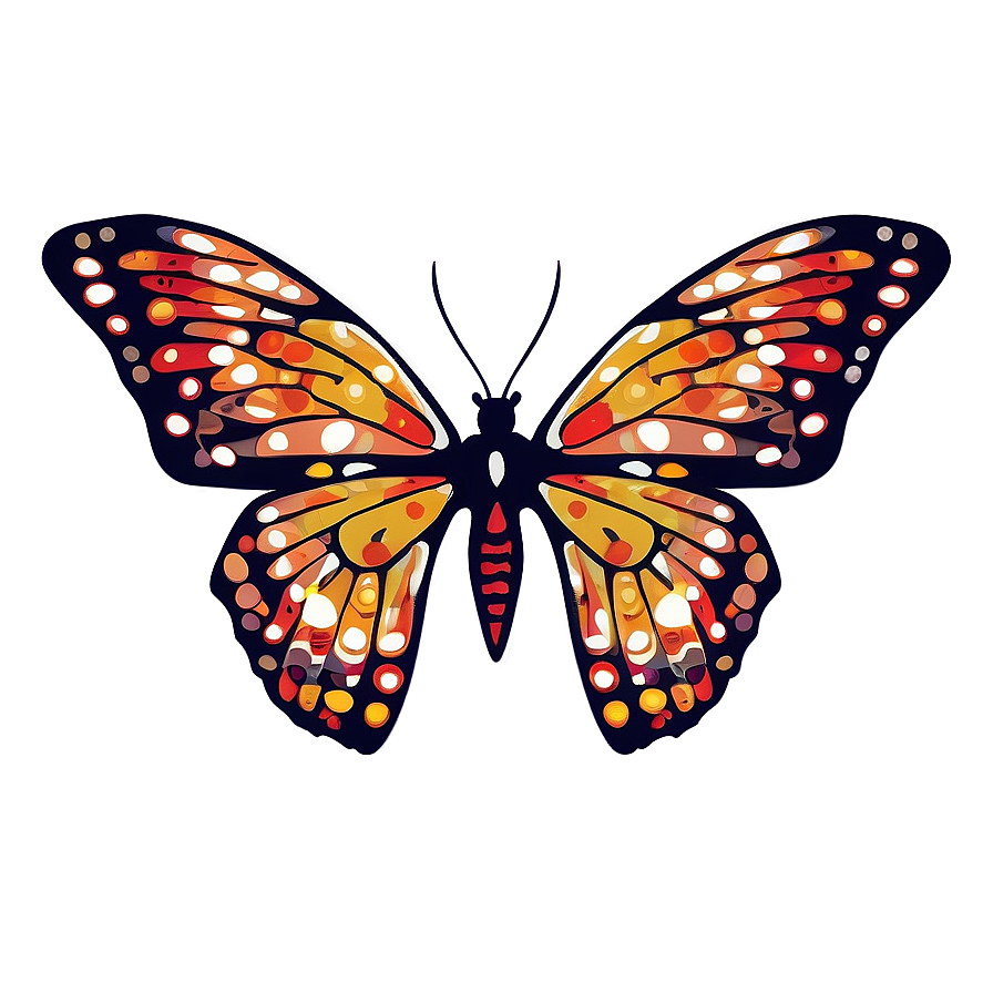 Tribal Butterfly Outline Png Gqf90