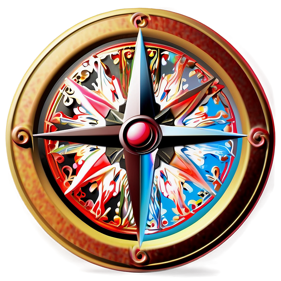 Tribal Compass Rose Symbol Png 47