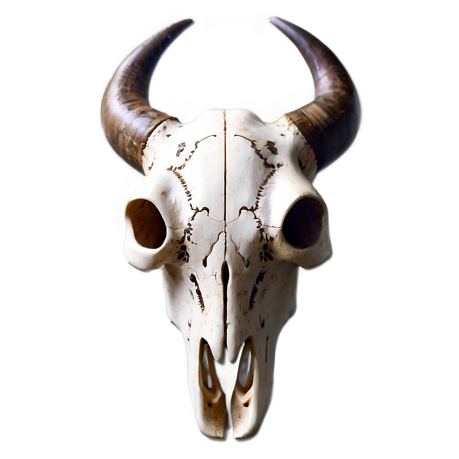 Tribal Cow Skull Art Png 06132024