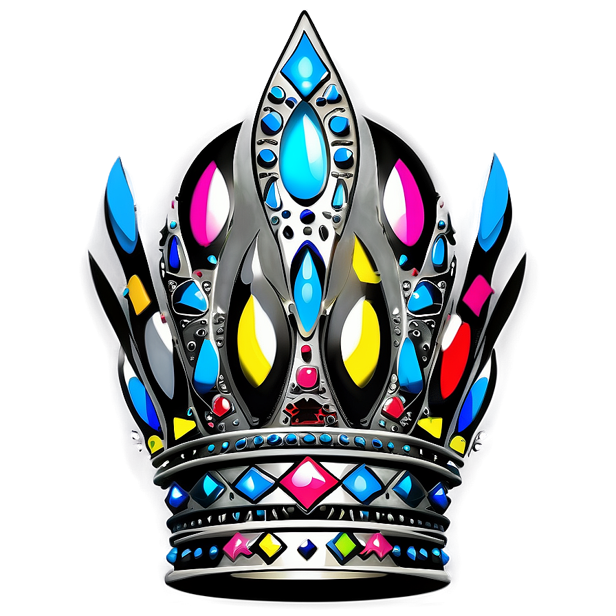 Tribal Crown Art Png 04302024