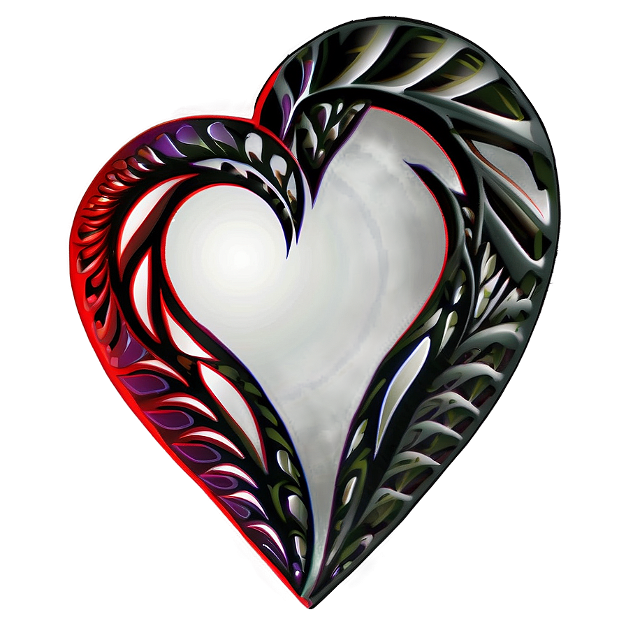 Tribal Heart Tattoo Design PNG fhu6 PNG image with a transparent background, free high-resolution download