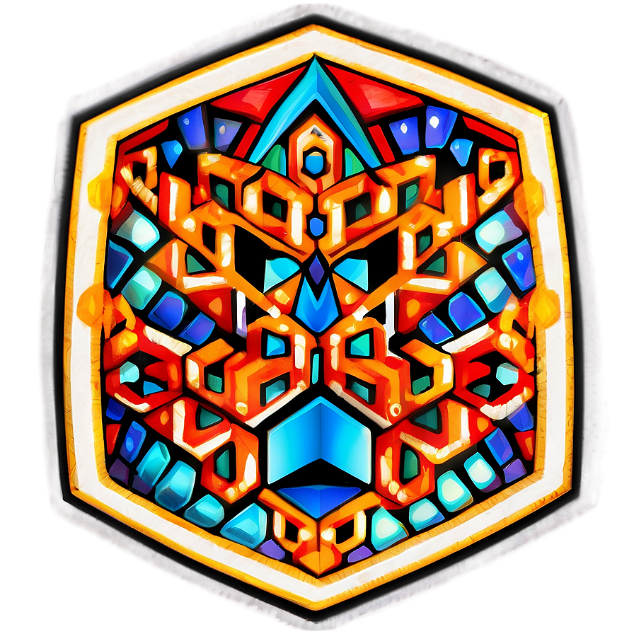 Tribal Hexagon Tattoo Png Yqp65