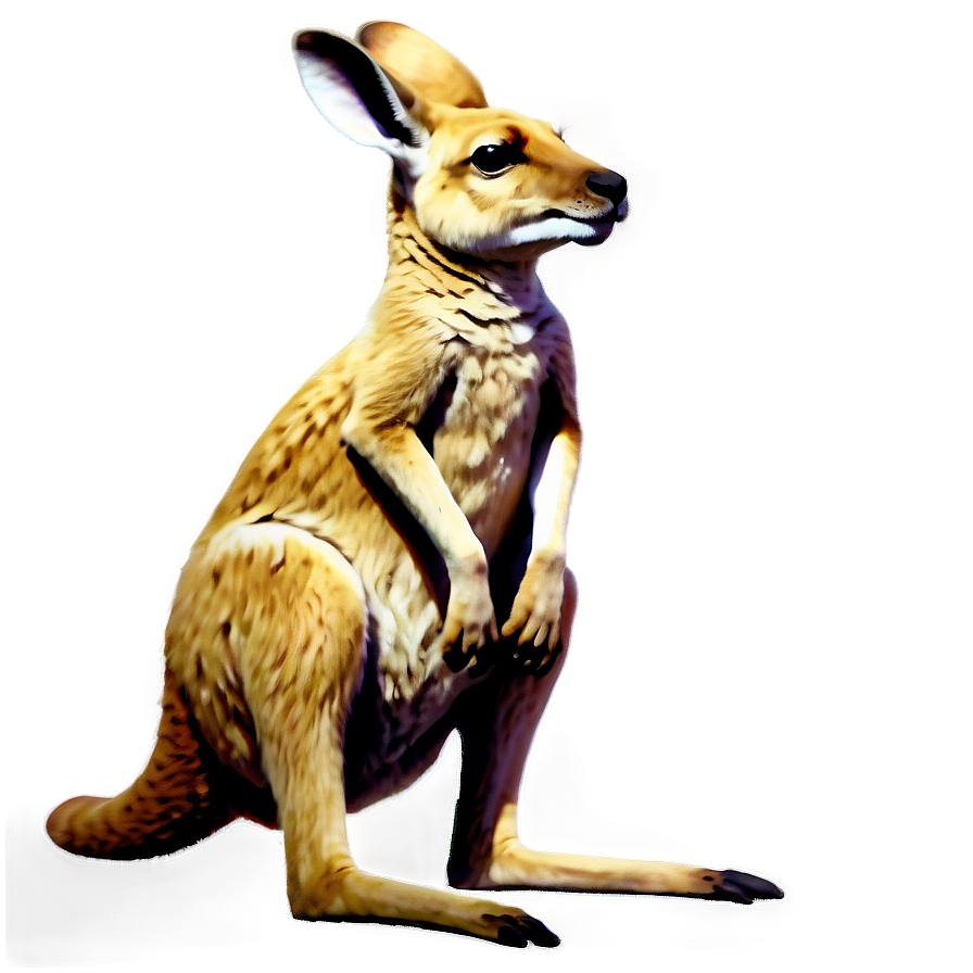 Tribal Kangaroo Png 33