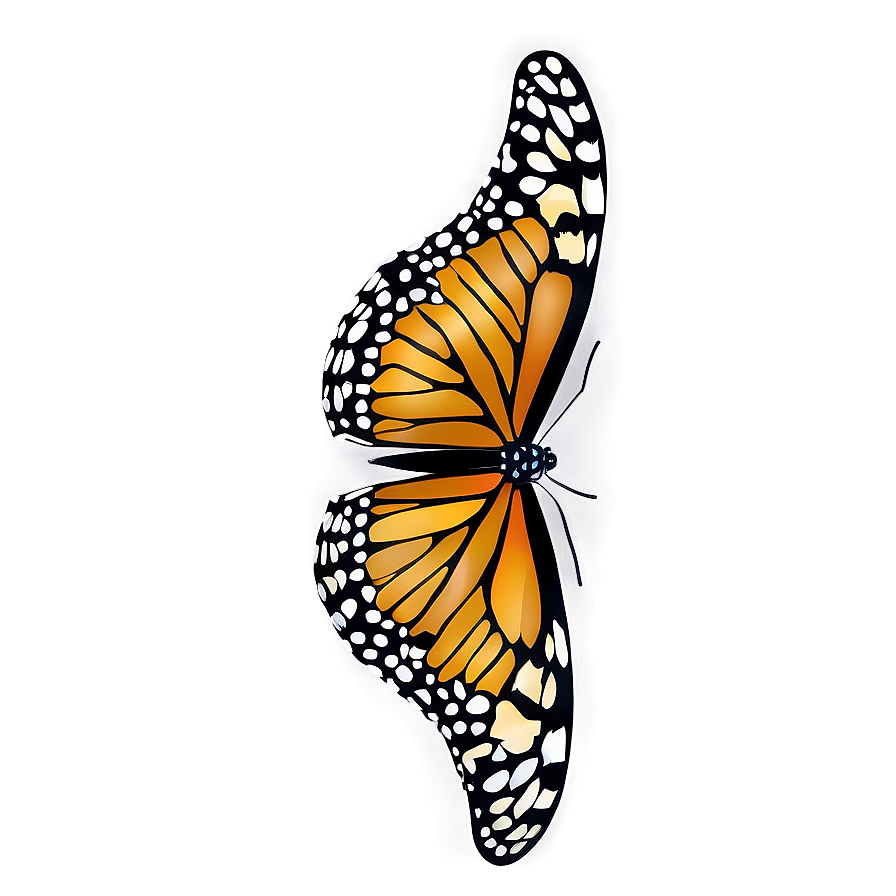 Tribal Monarch Butterfly Png Dan