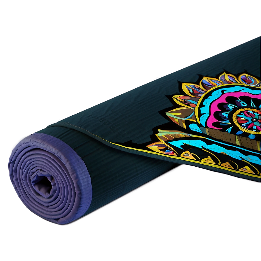 Tribal Print Yoga Mat Png Kme