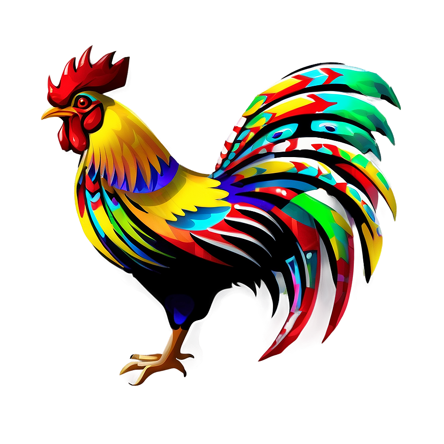 Tribal Rooster Symbol Png 05242024