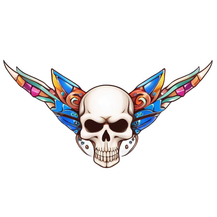 Tribal Skull Tattoo Png C