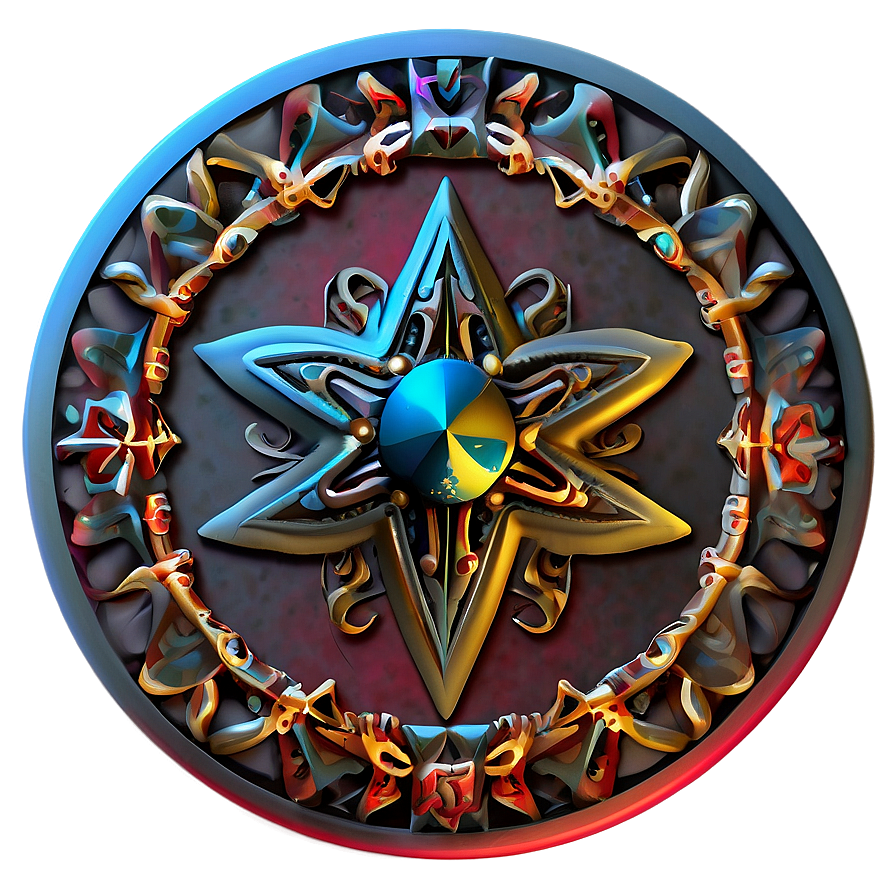 Tribal Star Icon Png 15