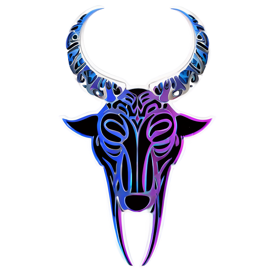 Tribal Taurus Tattoo Png 06112024