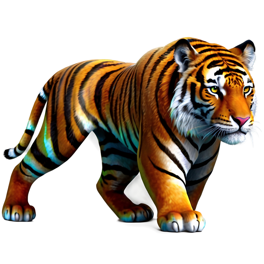 Tribal Tiger Png 05032024