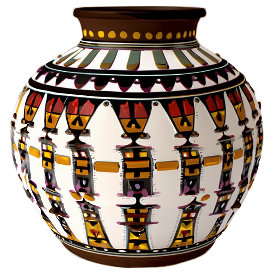 Tribal Vase Png 05252024