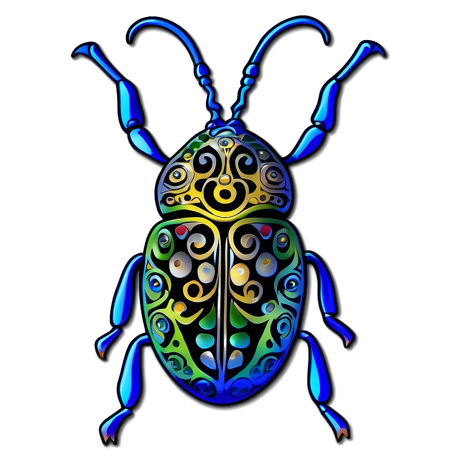 Tribal Weevil Tattoo Design Png Dca35