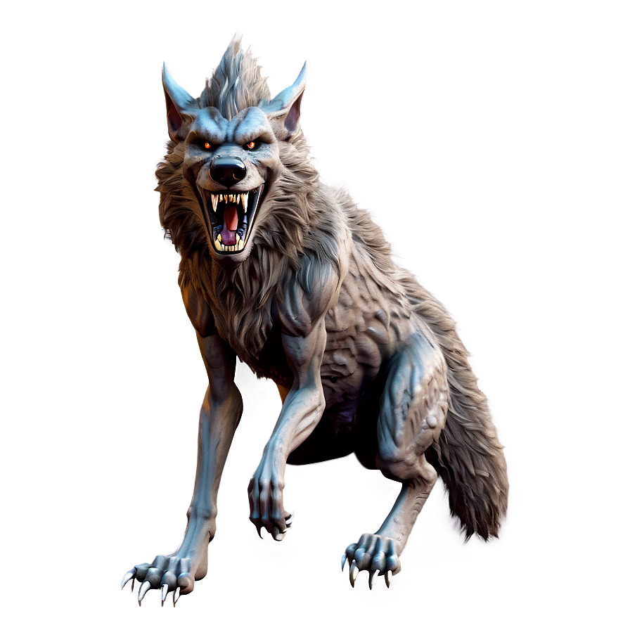 Tribal Werewolf Png Mcx77