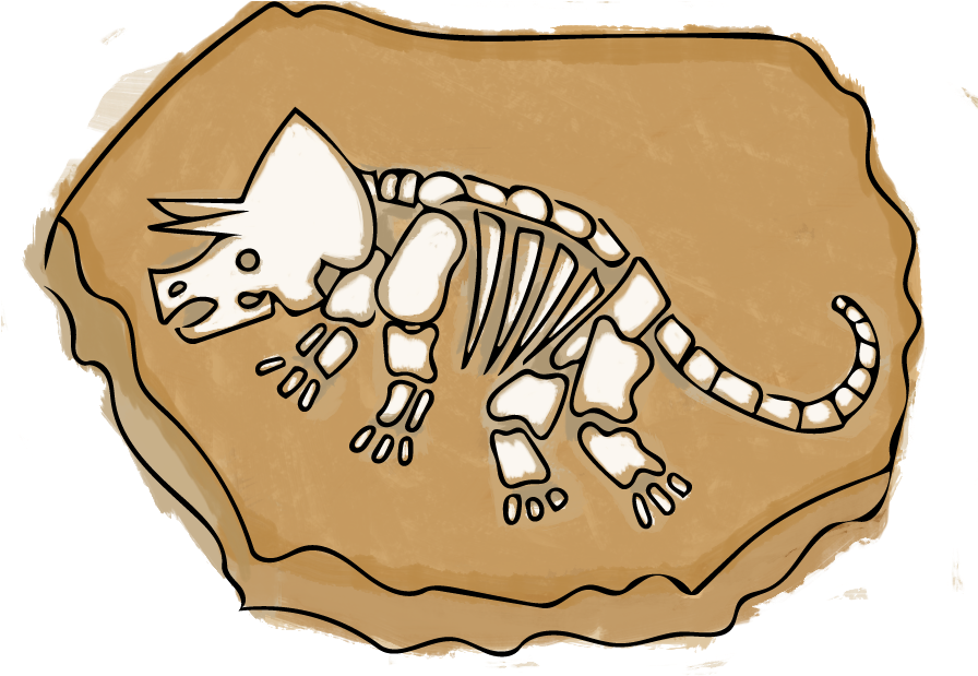 Fossil Clipart Horse Skeleton - Companion Dog, HD Png Download PNG with transparent background