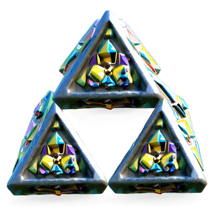 Triforce 3d Model Png Jye78