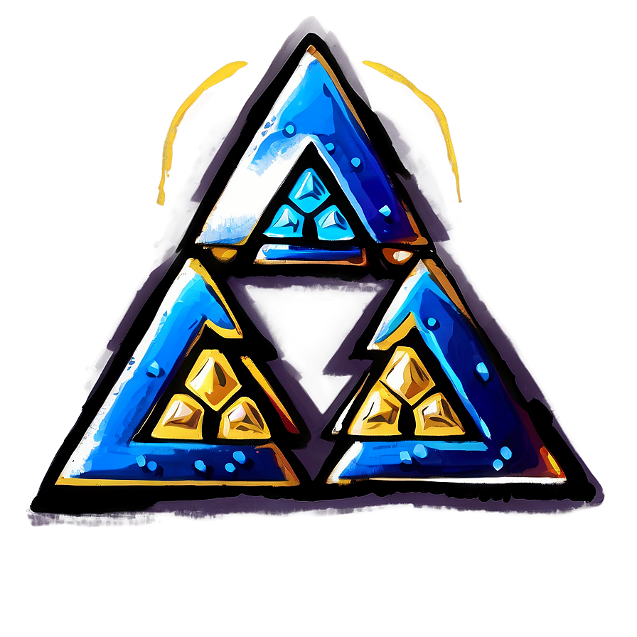 Triforce Game Emblem Png Oto