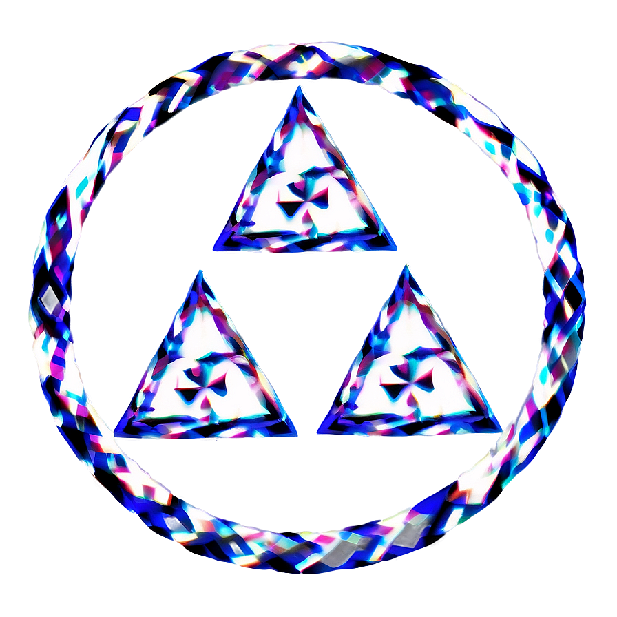 Triforce In Circle Png 83