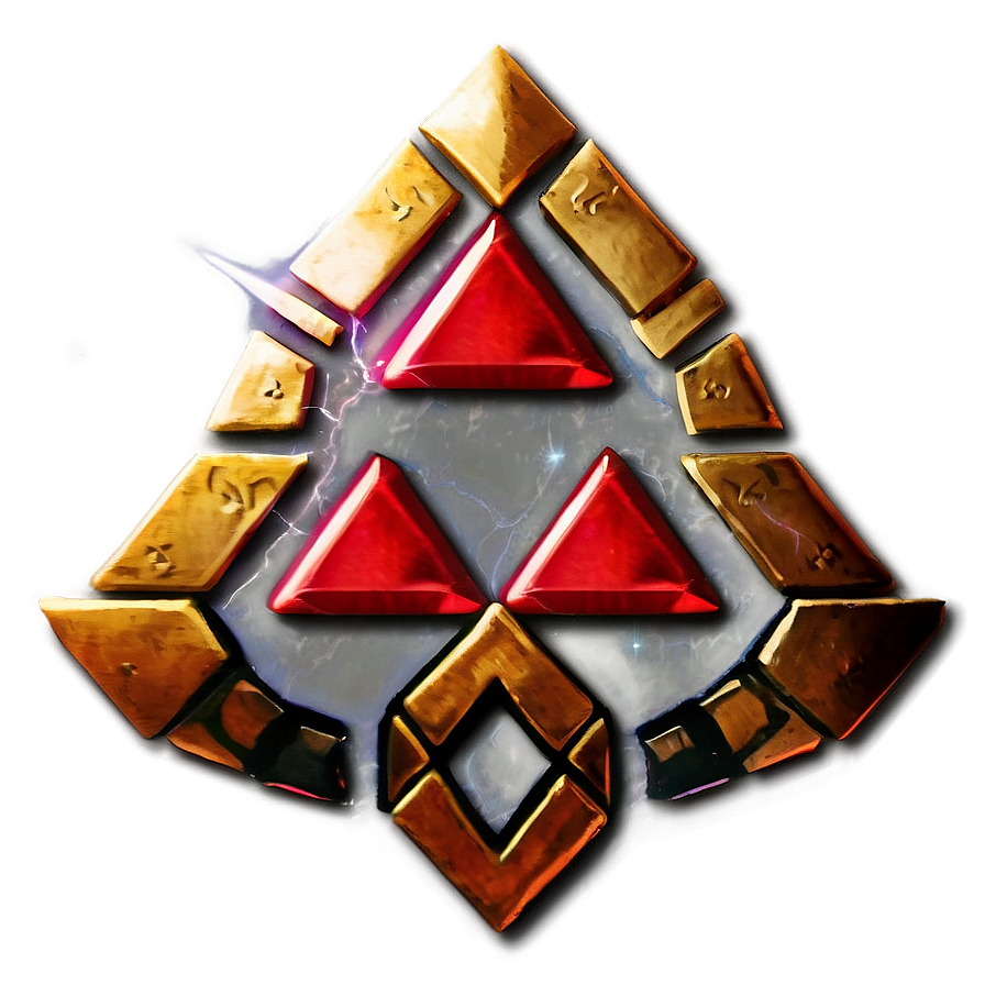 Triforce Of Power Png Vwv