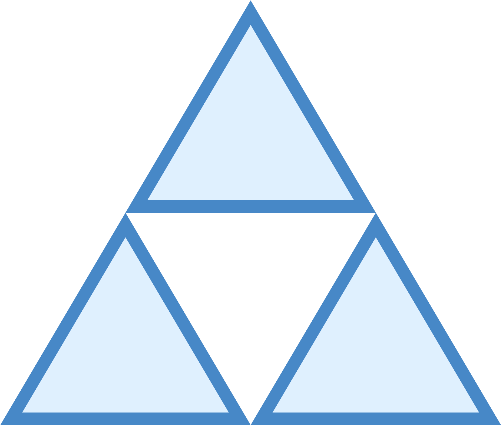 Triforce Symbol Illustration