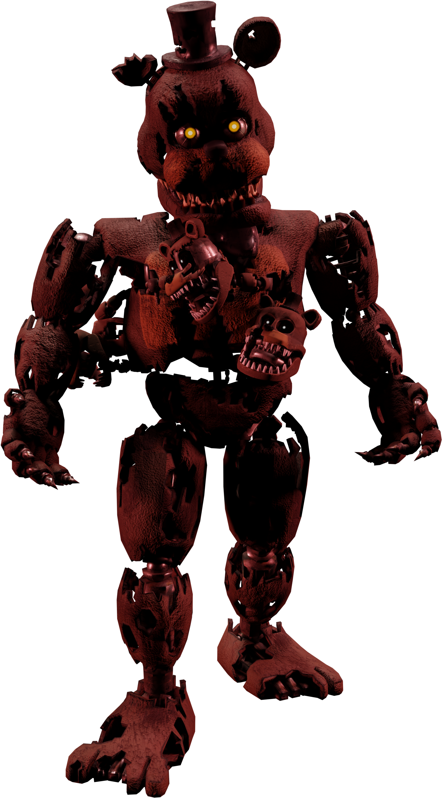 Triple A Fazbear Wiki - Fnaf Vr Nightmare Freddy, HD Png Download PNG with transparent background