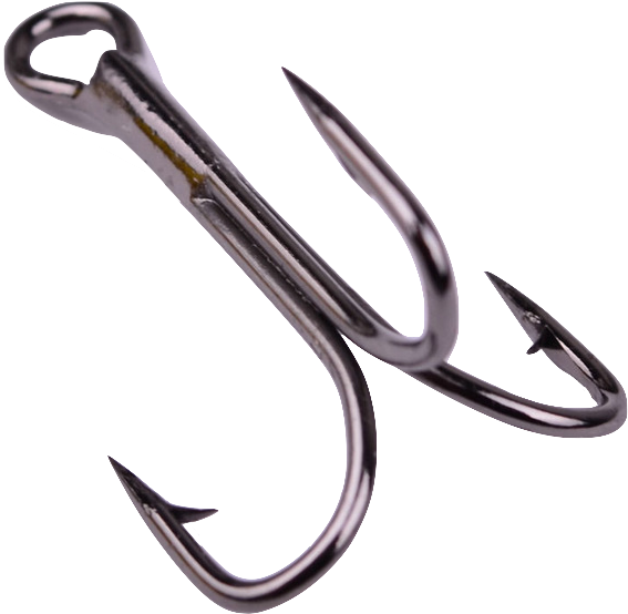 Triple Barbed Fishing Hook