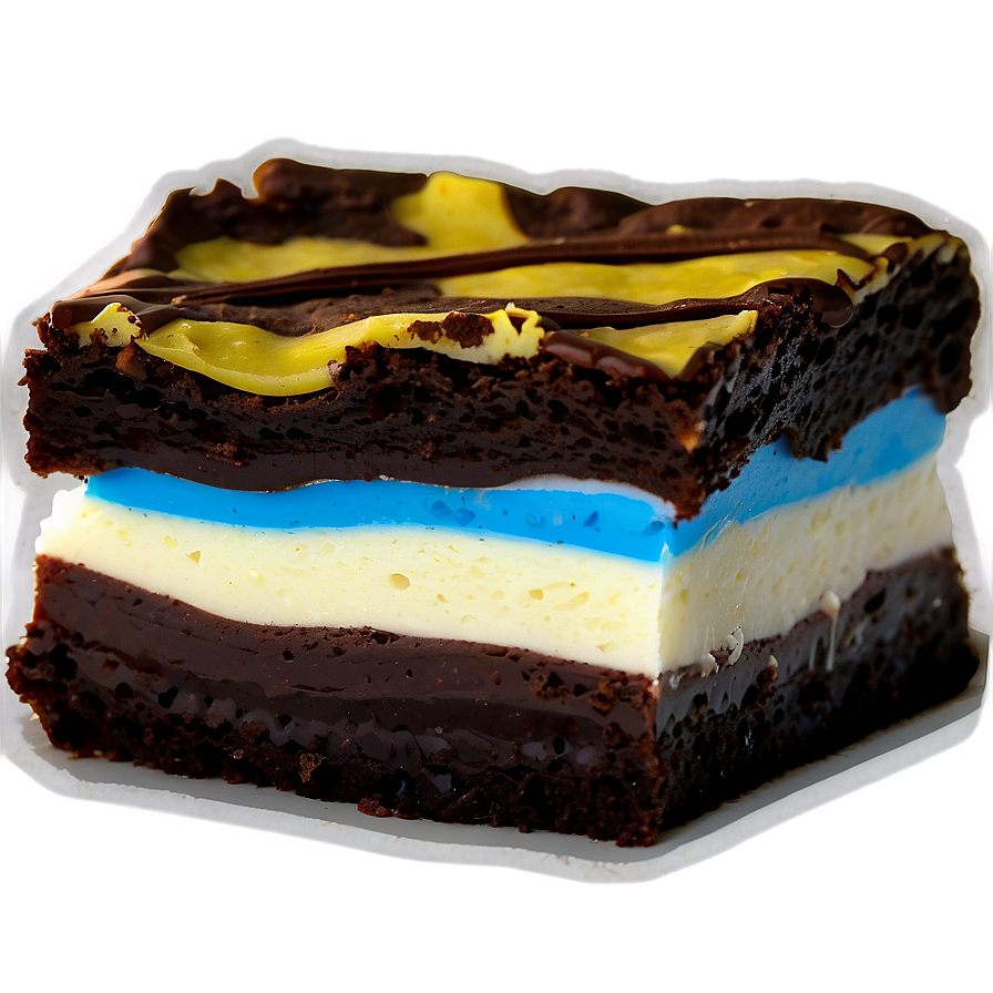 Triple Layer Brownie Png 06122024