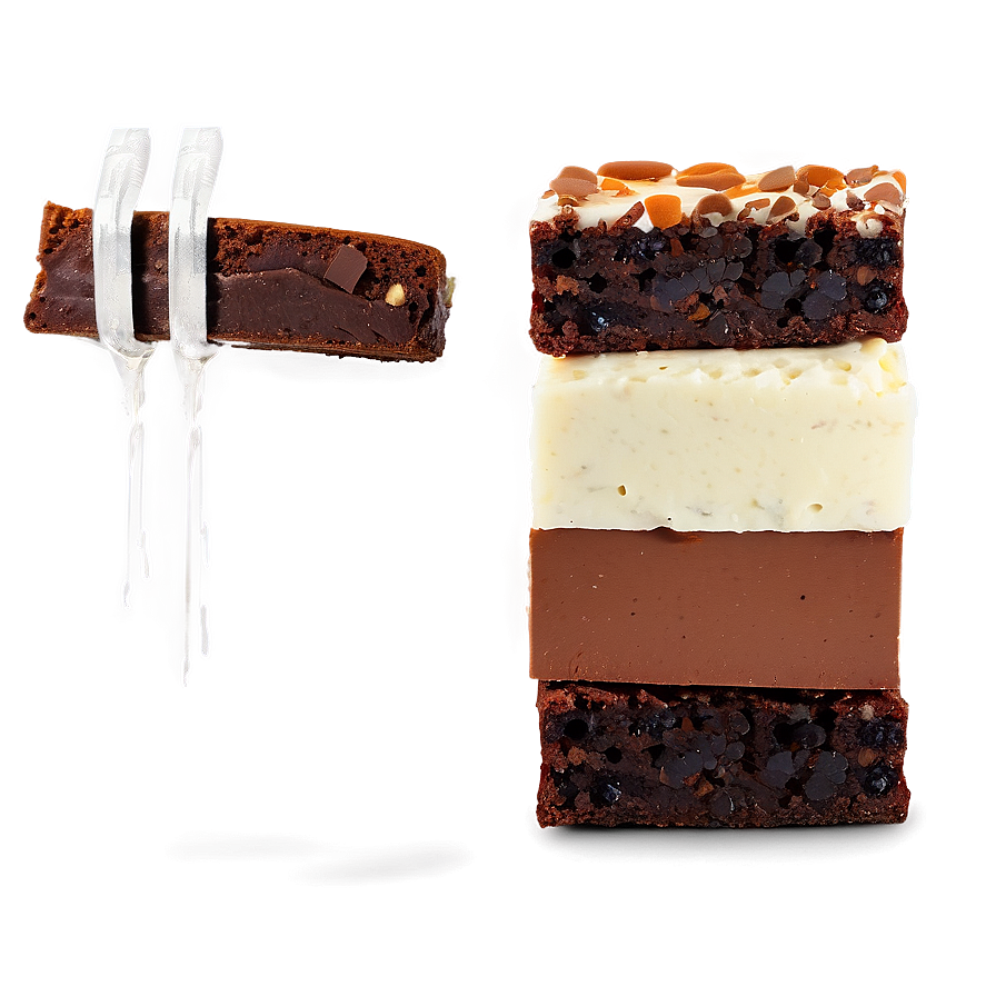 Triple Layer Brownie Png 06122024