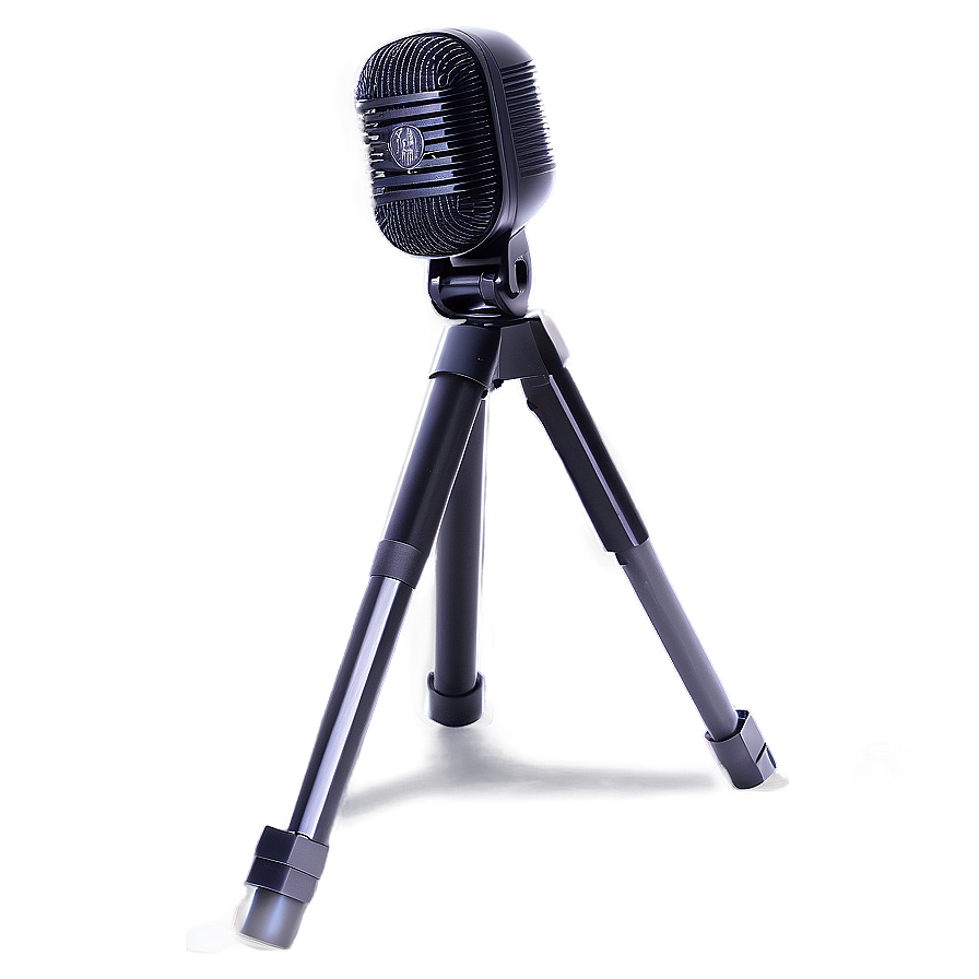 Tripod Base Microphone On Stand Png Dnb64