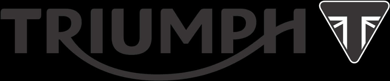 Triumph Motorcycle Logo Black Background