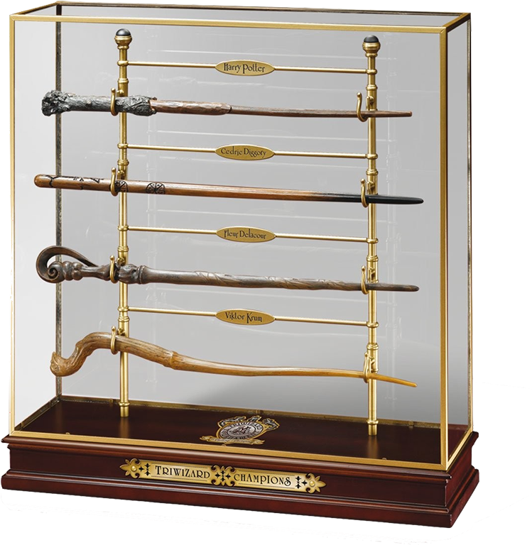 Noble Collection Harry Potter Triwizard Champions Wand - Harry Potter Collectable Wand Set, HD Png Download PNG image with a transparent background, free high-resolution download