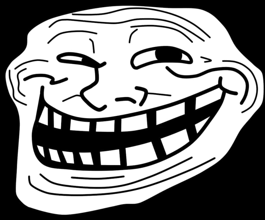 Troll_ Face_ Meme_ Black_and_ White