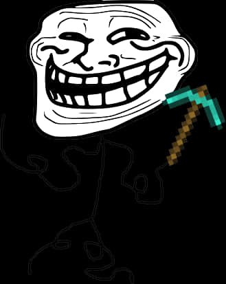 Troll Face With Pickaxe.png