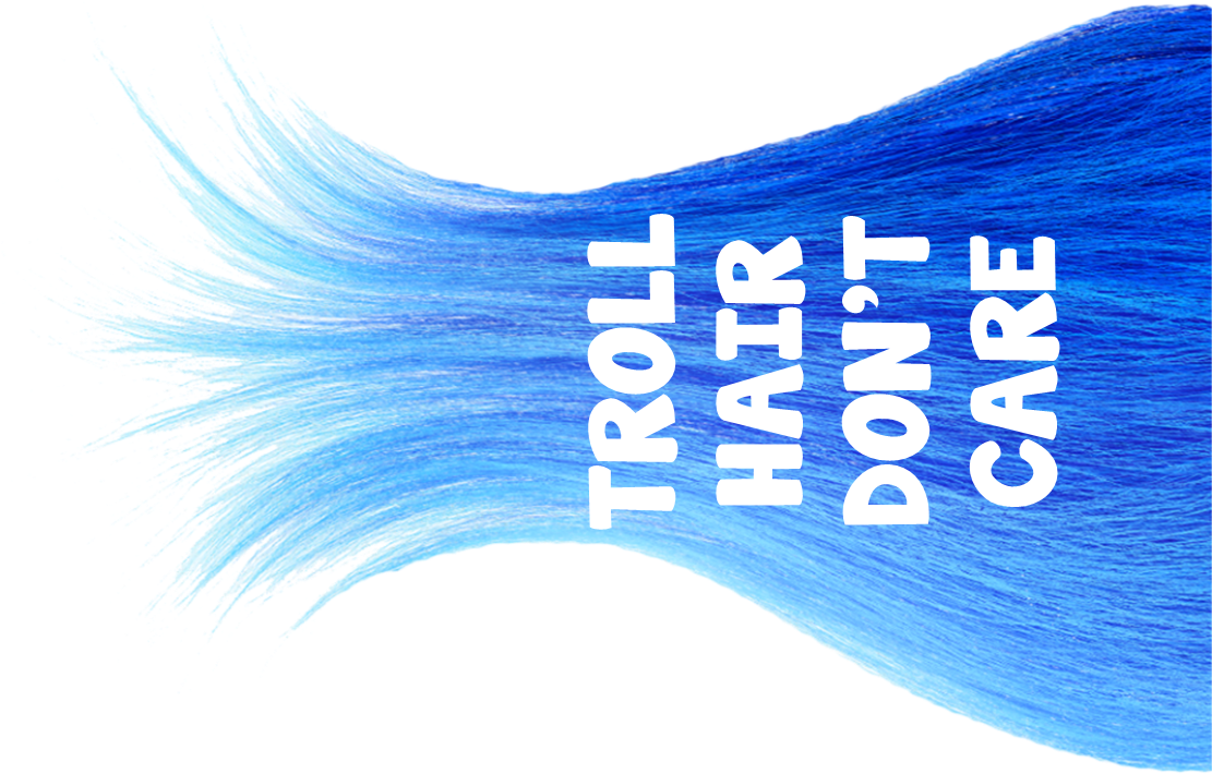 Transparent Troll Hair Png - Poppy Troll Hair Don T Care, Png Download PNG with transparent background