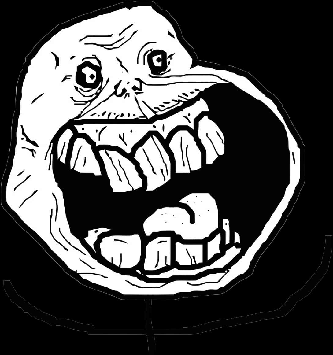 Trollface Internet Meme Graphic