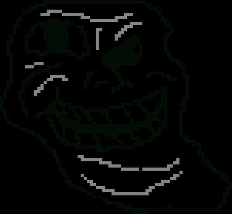 Trollface Meme Blackand White