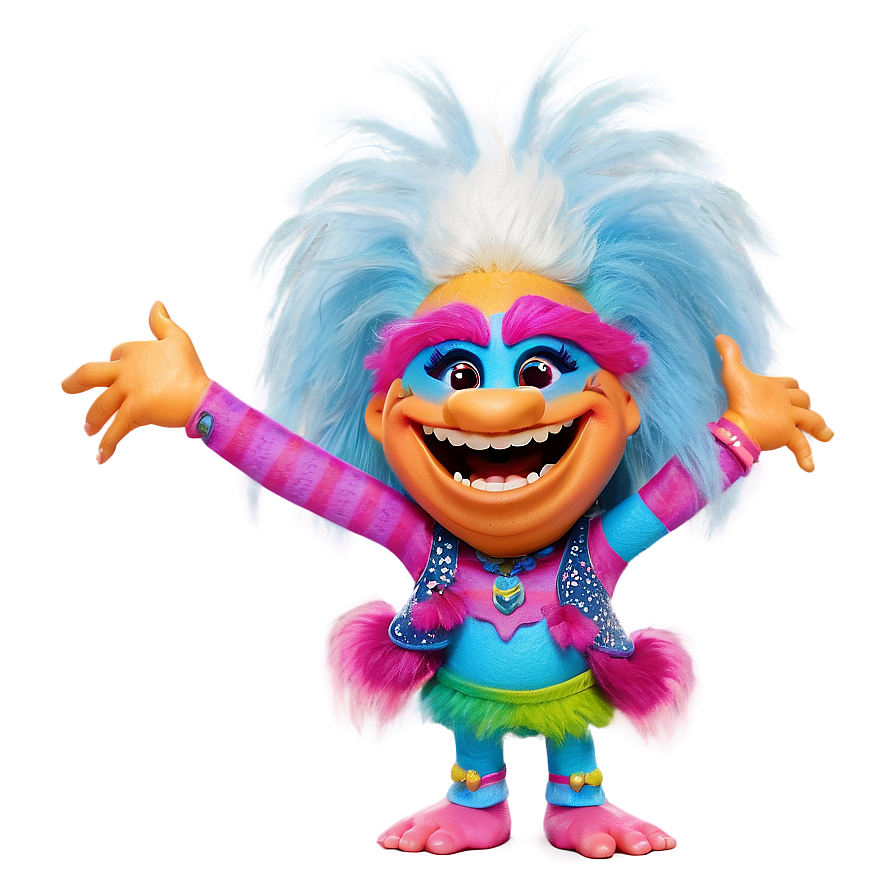 Trolls Glam Rock Png 87