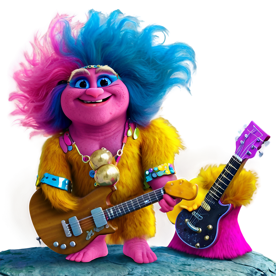 Trolls Glam Rock Png 96