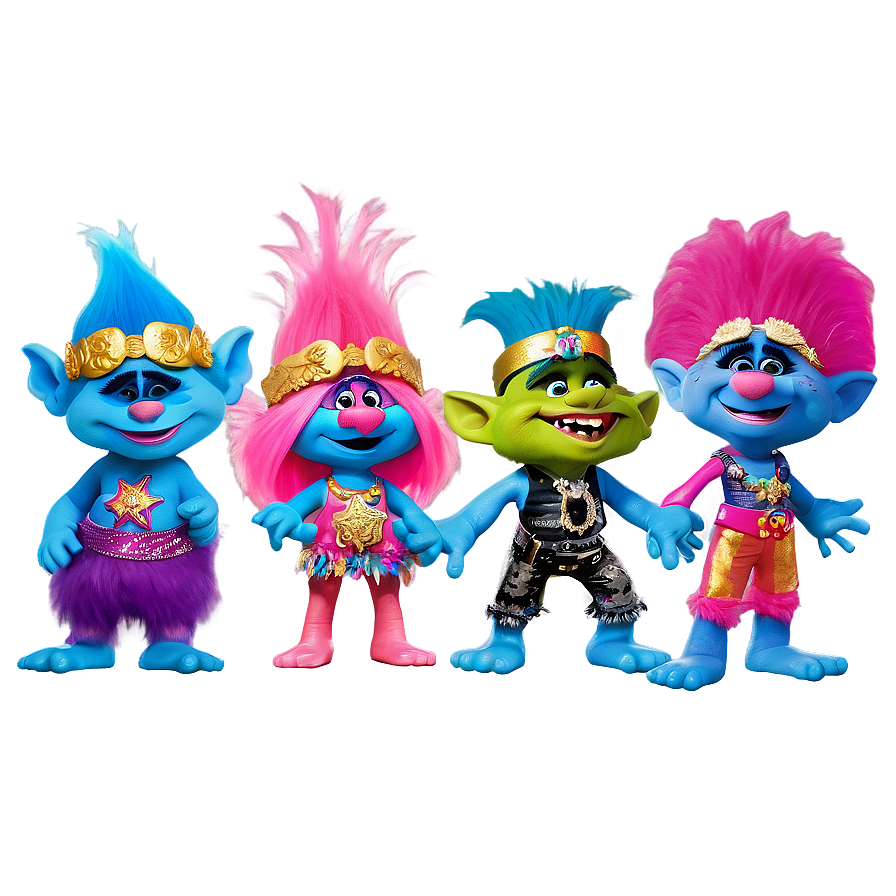 Trolls Glam Rock Png Awe36