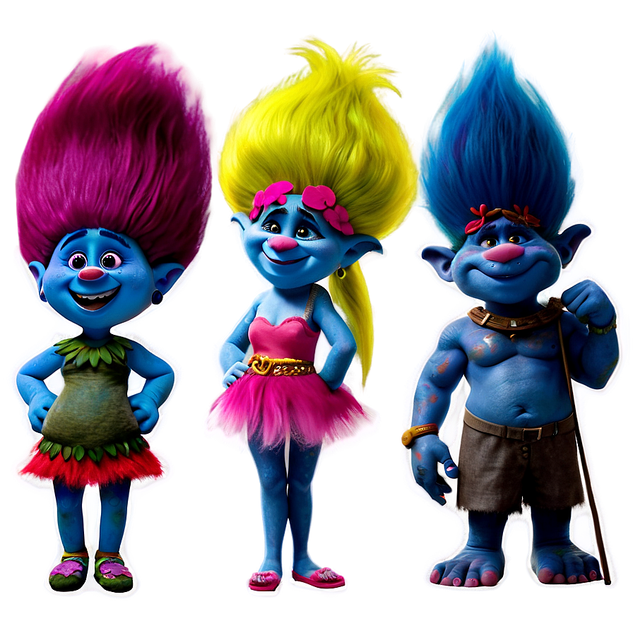 Trolls Movie Cast Png Ubn