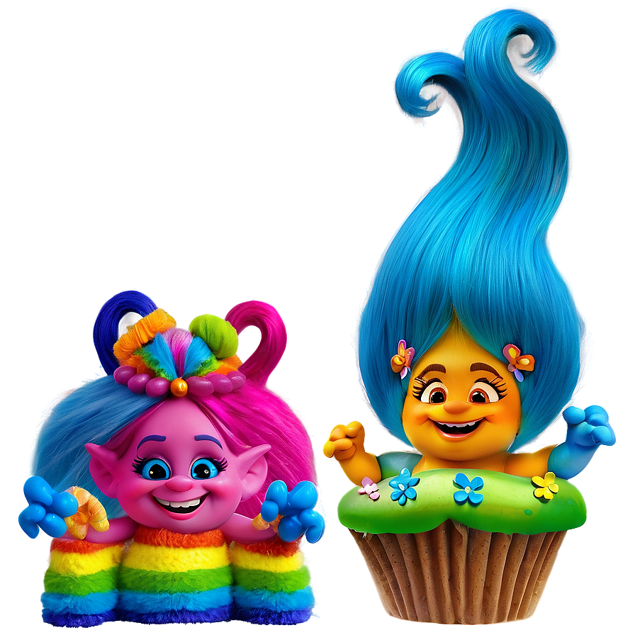 Trolls Party Decorations Png Iby