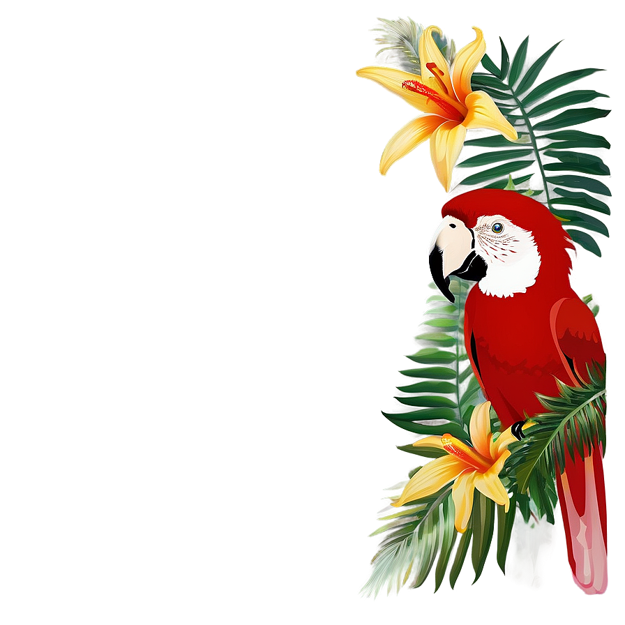 Tropical Adventure Frame Png Uma