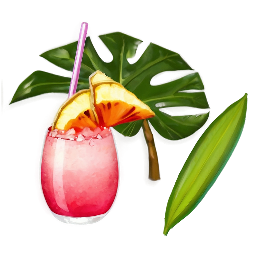 Tropical Cocktail Collection PNG 05242024 PNG image with a transparent background, free high-resolution download