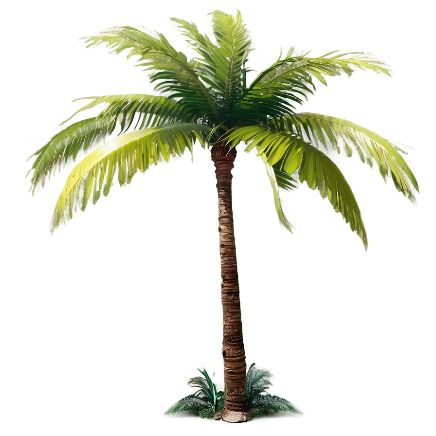 Tropical Coconut Tree PNG 06202024 PNG image with a transparent background, free high-resolution download