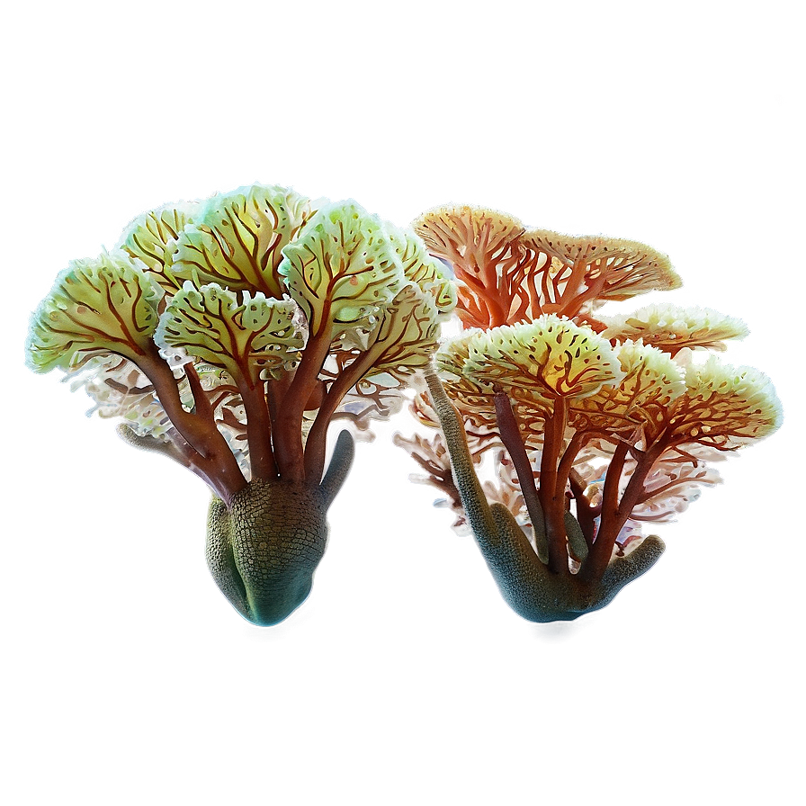 Tropical Coral Garden PNG 05242024 PNG with transparent background