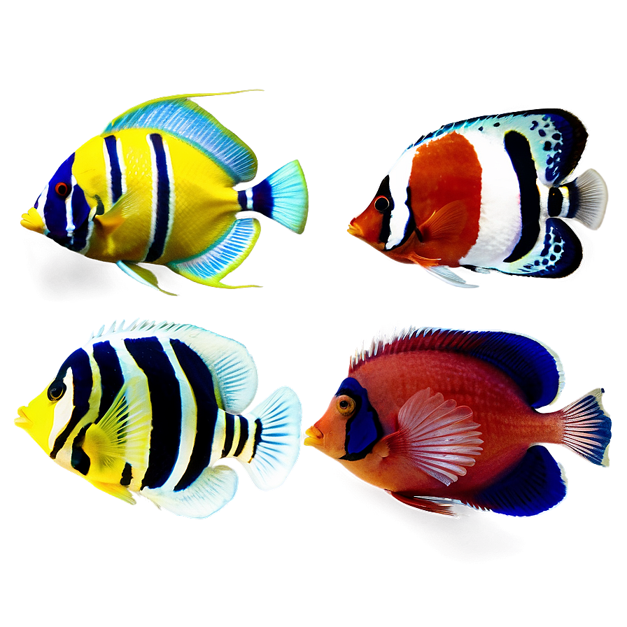 Tropical Fish Collection Png Eqp40