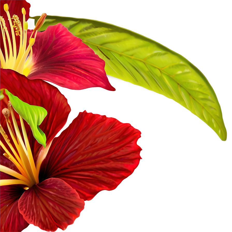 Tropical Hibiscus Png Swg